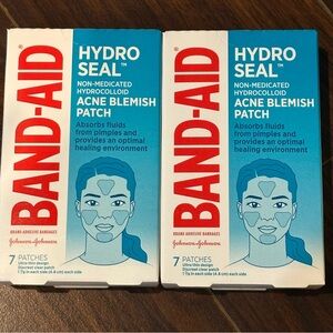 2xBand-Aid Hydro Seal Acne Blemish Patch new